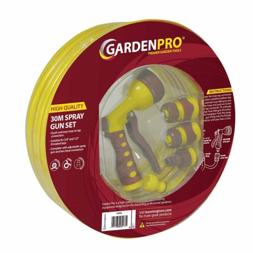 Garden Pro Hose And Spray Gun Set | 30m - Choice Stores