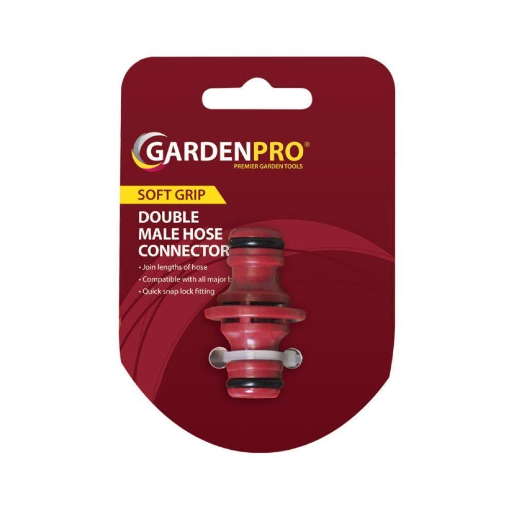 Garden Pro Snap-On Double Male Hose Pipe Adapter - Choice Stores