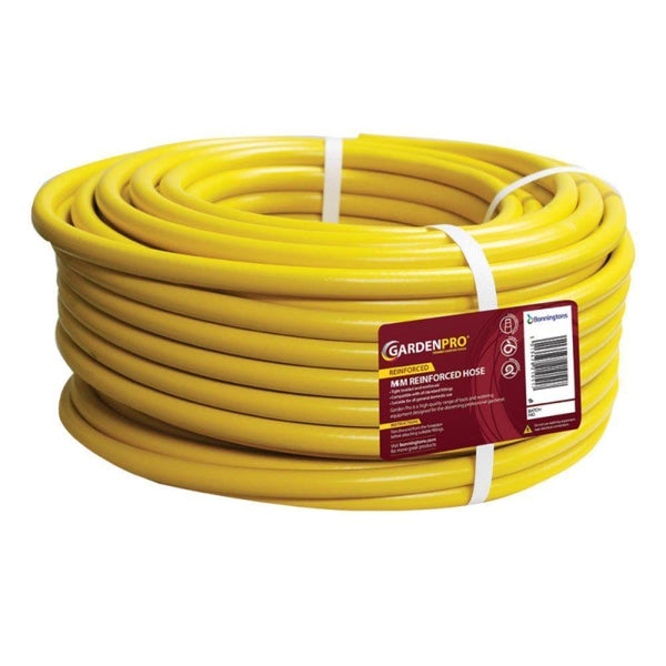 Garden Pro Yellow Reinforced Garden Hose | 50m - Choice Stores