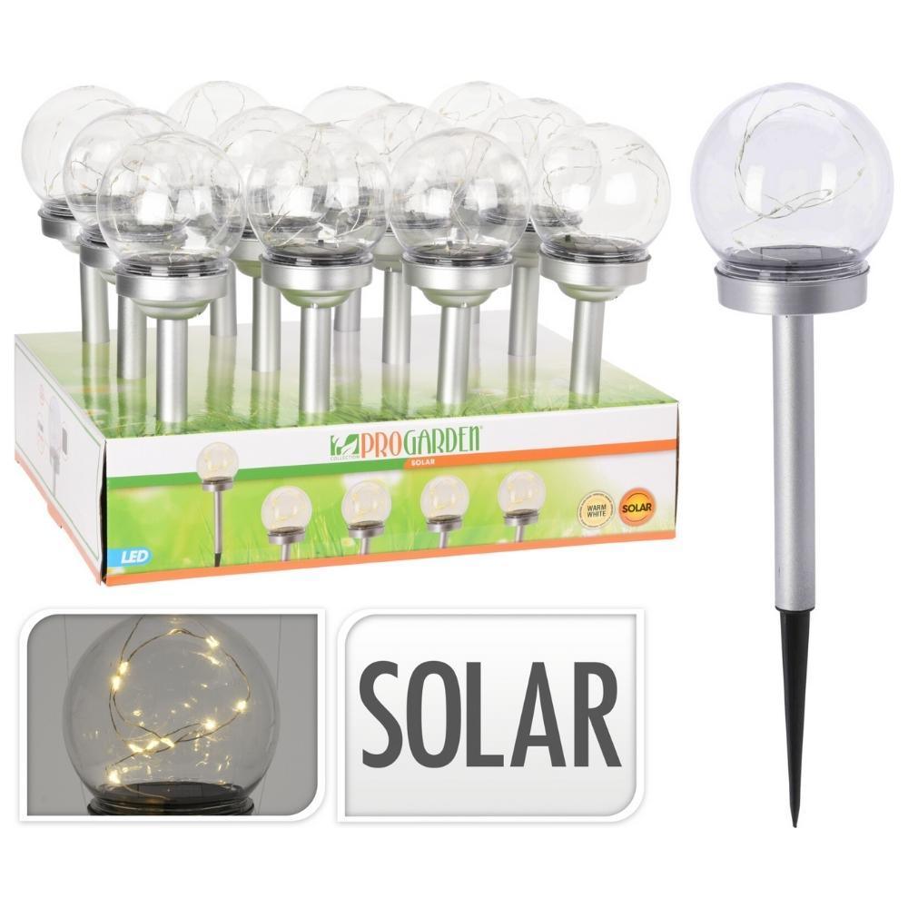 Garden Solar Lights | 10 LED Lights | 10cm Height: 30cm - Choice Stores