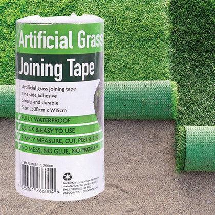 GardenKraft Joint Tape For Artificial Grass | 5mtr x 15cm | Dark Green - Choice Stores