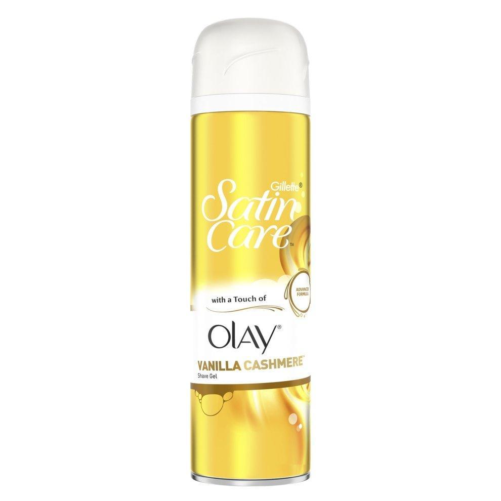 Gillette Satin Care Touch of Olay Vanilla Cashmere | 200ml - Choice Stores