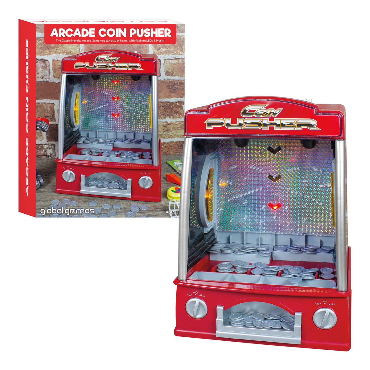 Global Gizmos | Fairground Coin Pusher - Choice Stores
