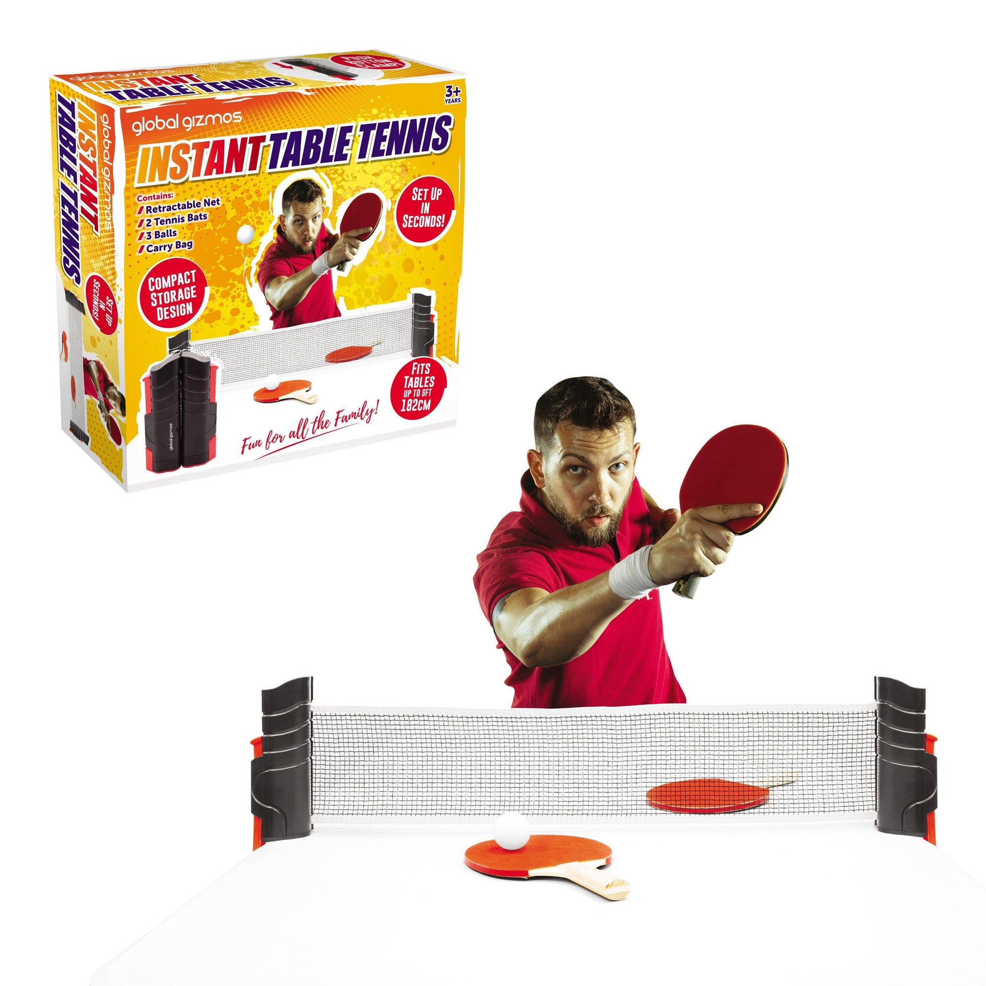 Global Gizmos | Instant Table Tennis Set - Choice Stores