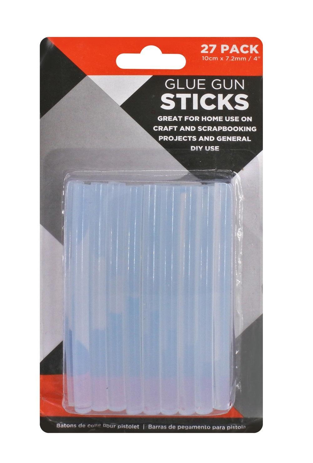 Full Size Hot Glue Sticks, 11*100 mm, Compatible with Most Glue Guns,  Multipurpose for DIY Art Craft General Repairs