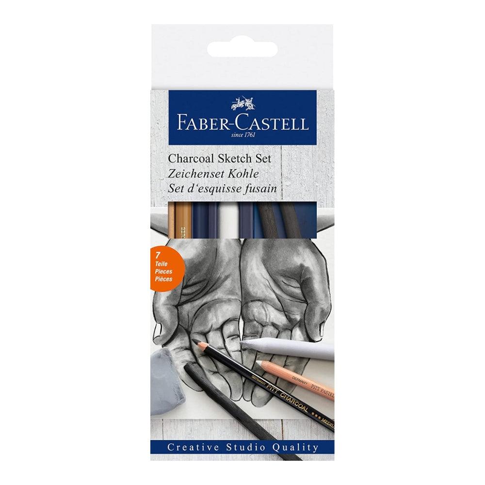 Goldfaber Charcoal Drawing Set 7 Piece - Choice Stores