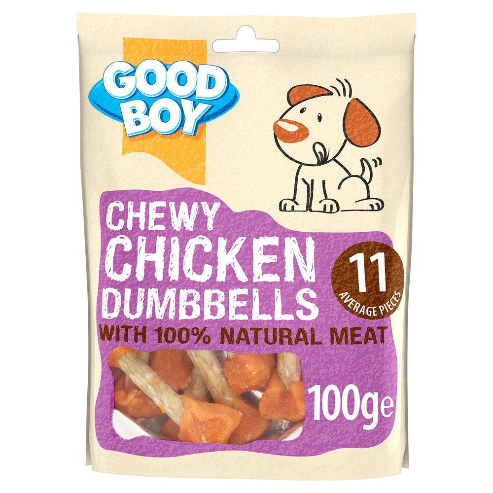 Good Boy Chewy Chicken Dumbbells | 100g - Choice Stores