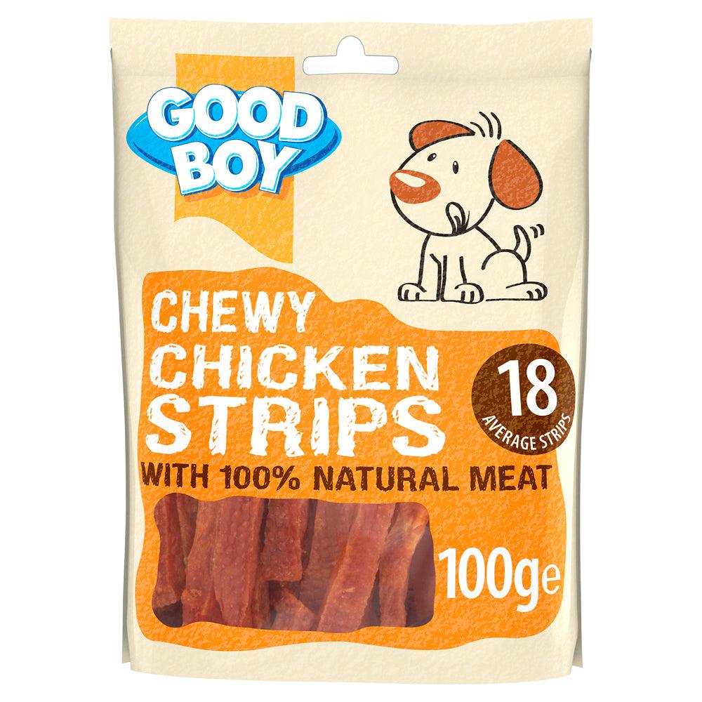 Good Boy Chewy Chicken Strips | 100g - Choice Stores