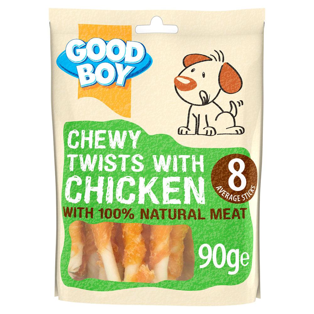 Good Boy Chewy Twists with Chicken | 90g - Choice Stores