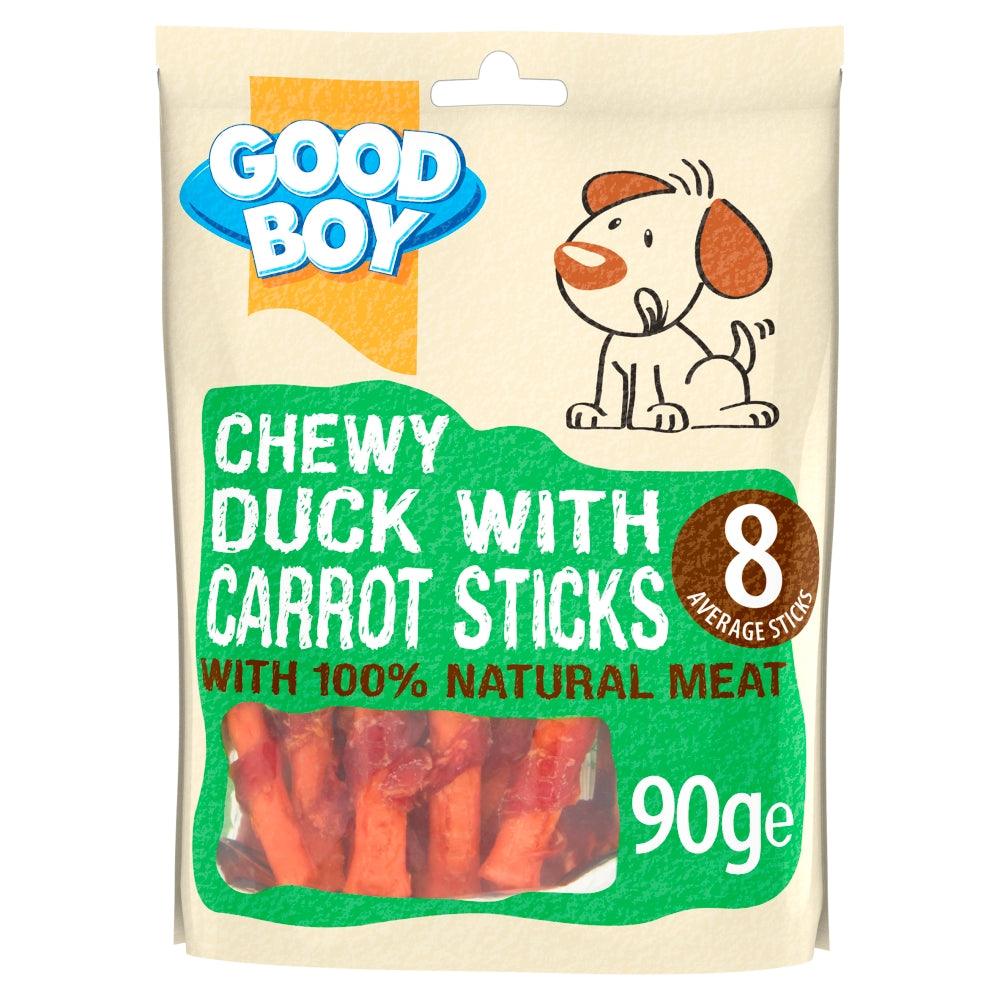 Good Boy Duck &amp; Carrot Sticks | 90g - Choice Stores