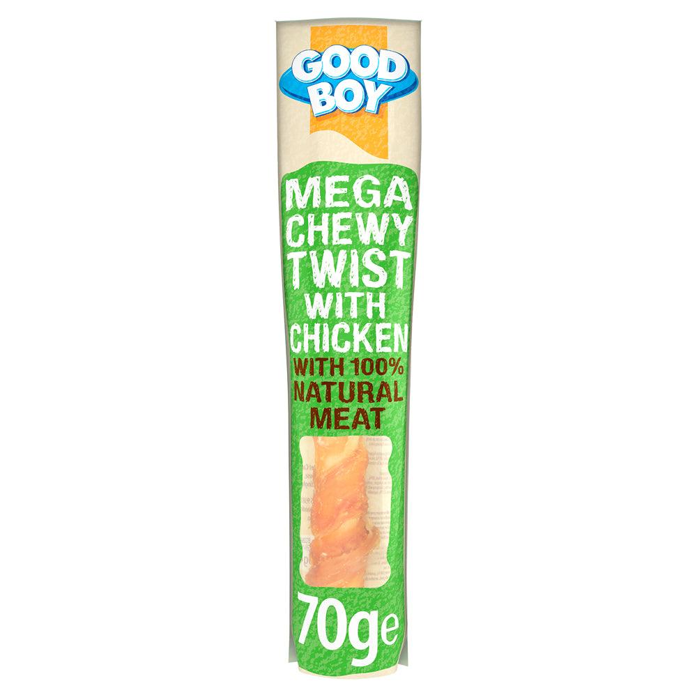 Good Boy Mega Chewy Twist with Chicken | 70g - Choice Stores