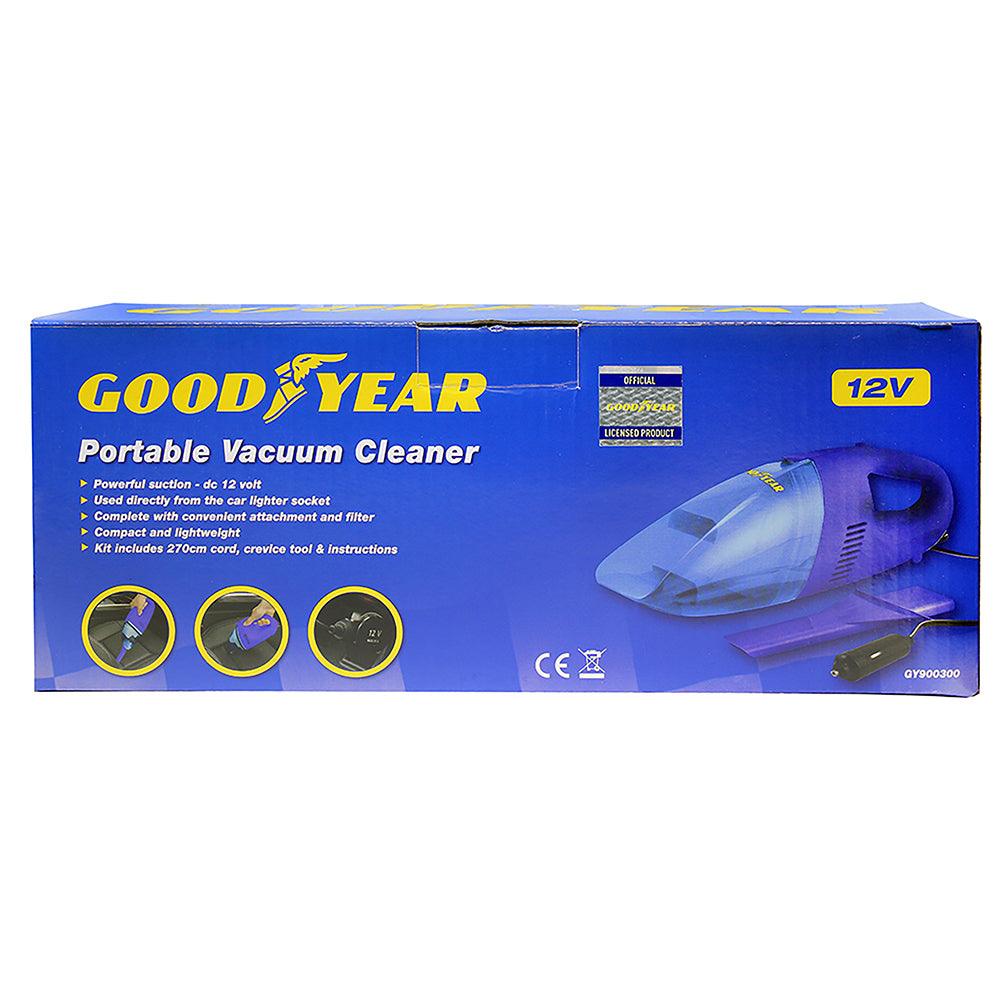 Goodyear Vacuum Cleaner | Powerful Suction | DC 12 Volt - Choice Stores
