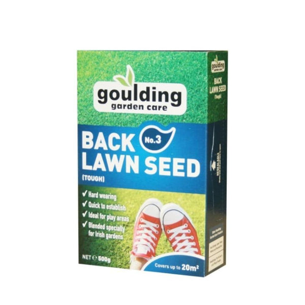 Goulding No3 Lawn Seed | Coverage 20m2 | 500g - Choice Stores