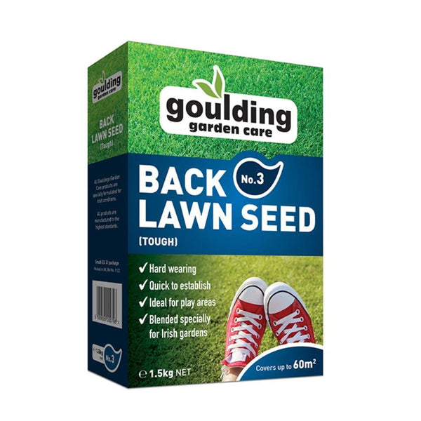 Goulding No3 Lawn Seed | Coverage 60m2 | 1.5kg - Choice Stores