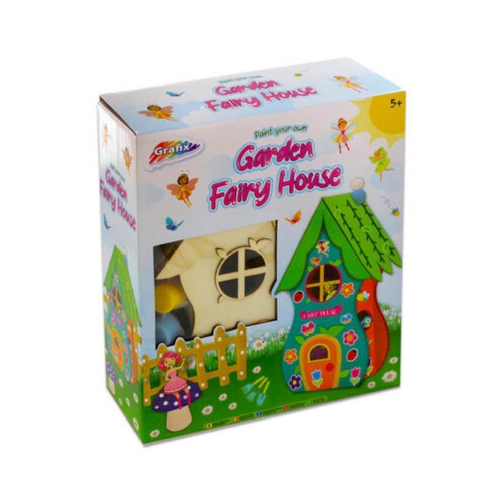 Grafix Paint Your Own Garden Fairy House | Ages 5+ - Choice Stores