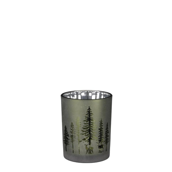 Green Forest Friends Tealight Holder | 10cm - Choice Stores