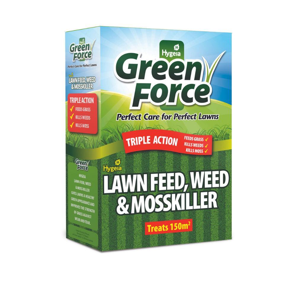 GREENFORCE 4in1 Lawn Feed, Weed &amp; Mosskiller | 3kg - Choice Stores