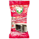 Greenshield Microwave, Fridge & Freezer Wipes | Pack of 70 - Choice Stores