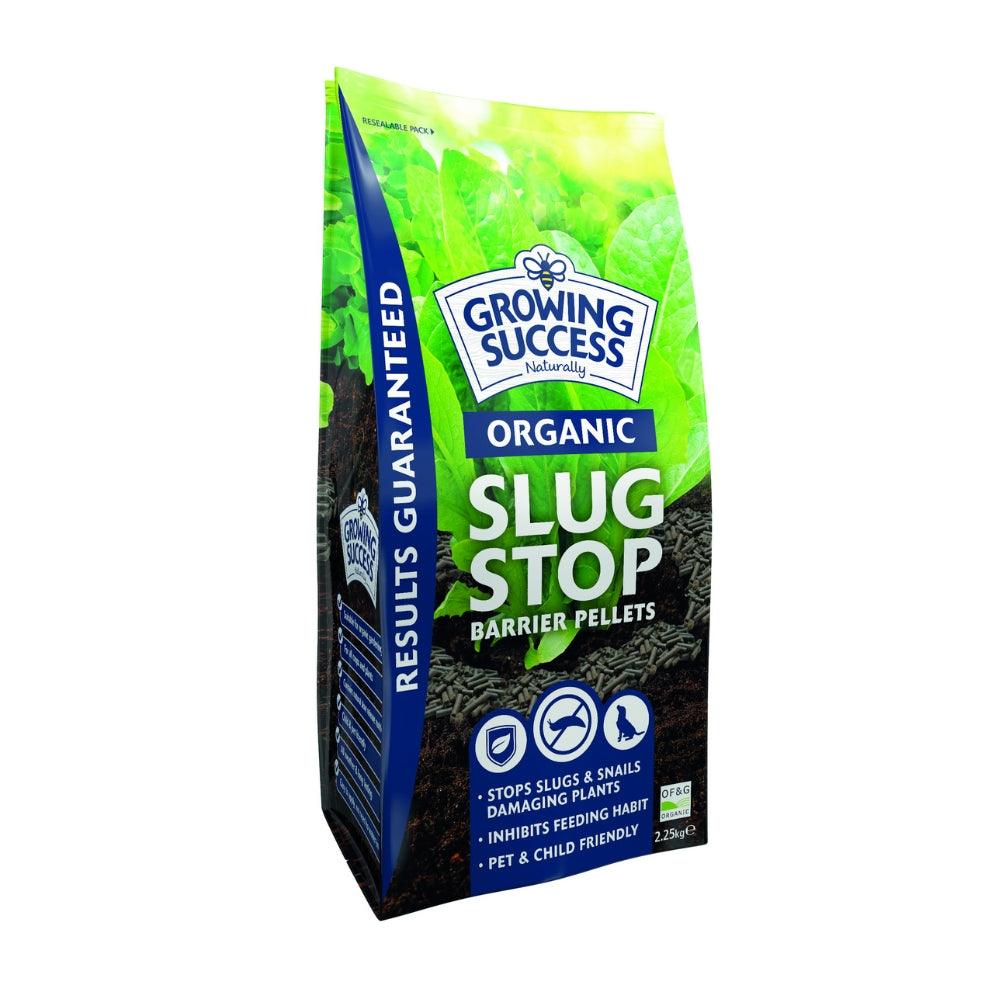 Growing Success Organic Slug Stop Pellet Barrier Pouch | 2.25kg - Choice Stores