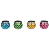 Grundig Solar LED Mosaic Ball Light | Assorted Colour | 10 x 9cm - Choice Stores