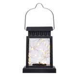 Grundig Warm White Solar LED Hanging Square Black Lantern - Choice Stores