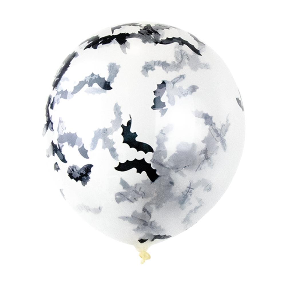 Halloween Bat Confetti Balloons | 5 Pack - Choice Stores