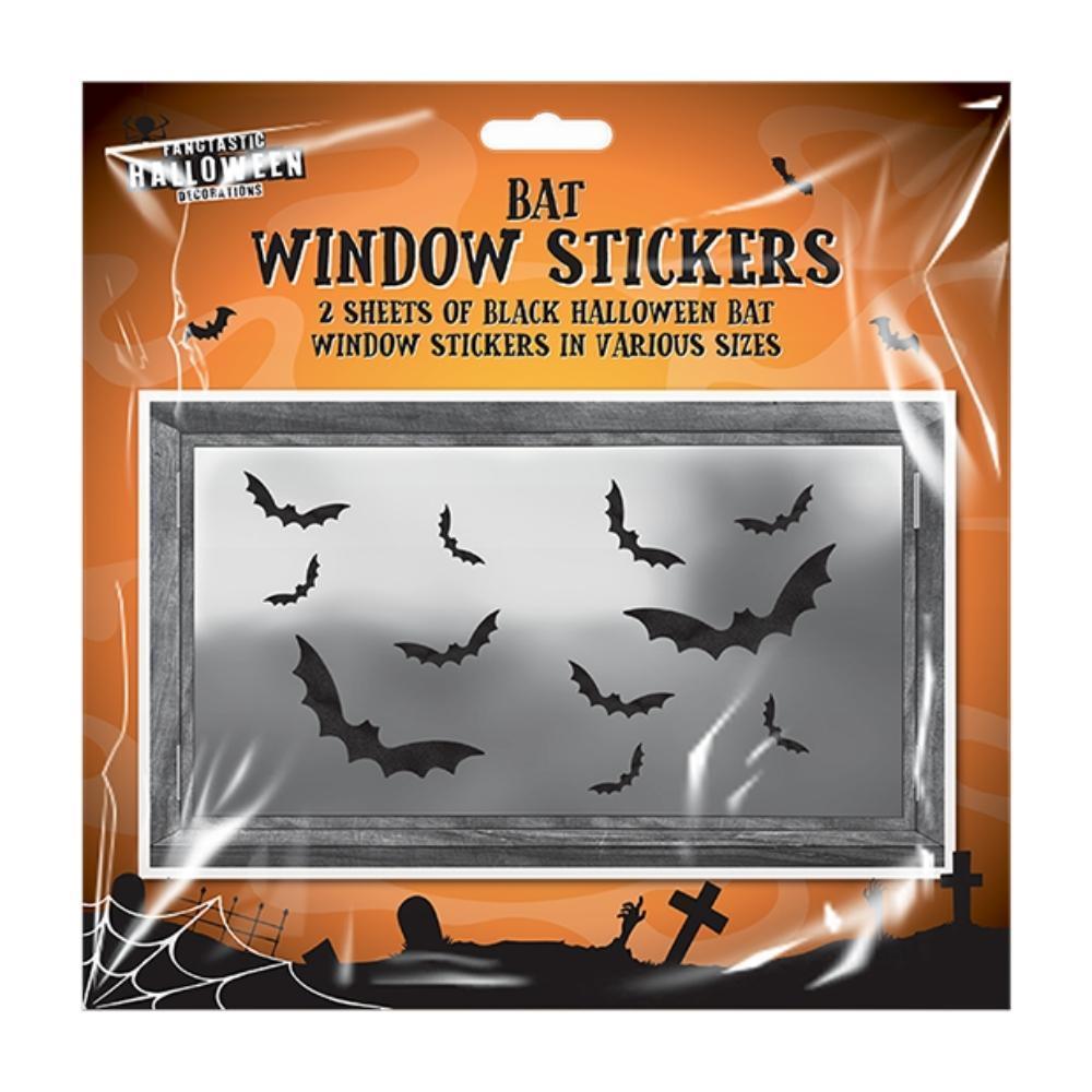 Halloween Bat Window Stickers | 2 Pack - Choice Stores