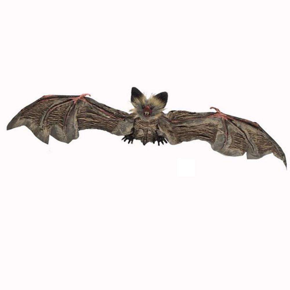 Halloween Hairy Bat Decoration | 65cm - Choice Stores