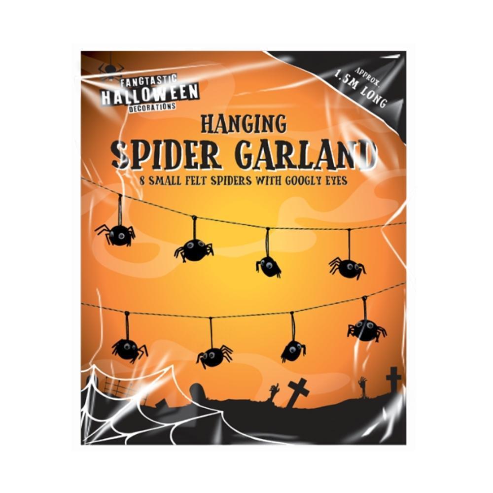 Halloween Hanging Spider Garland | 1.5m - Choice Stores