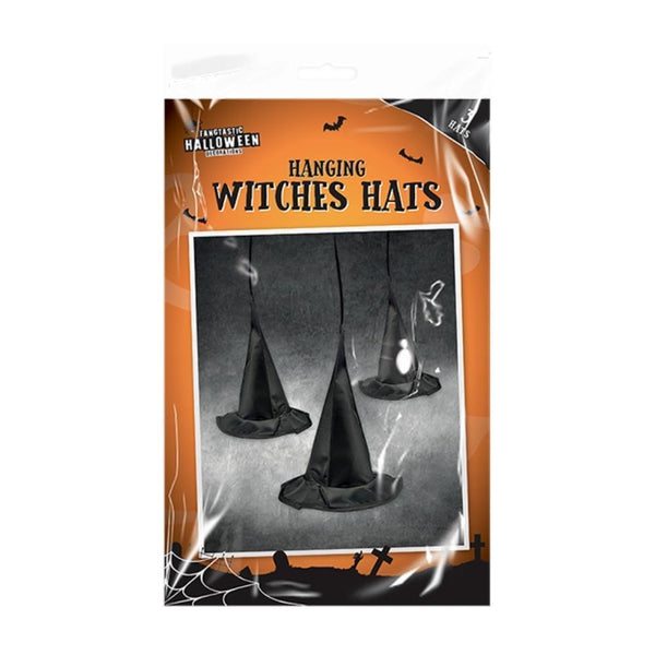Halloween Hanging Witches Hats Decorations | 3 Pack - Choice Stores
