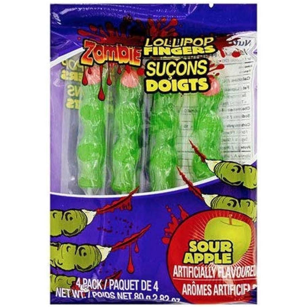 Halloween Zombie Finger Lollipop Fingers | Pack of 4 - Choice Stores