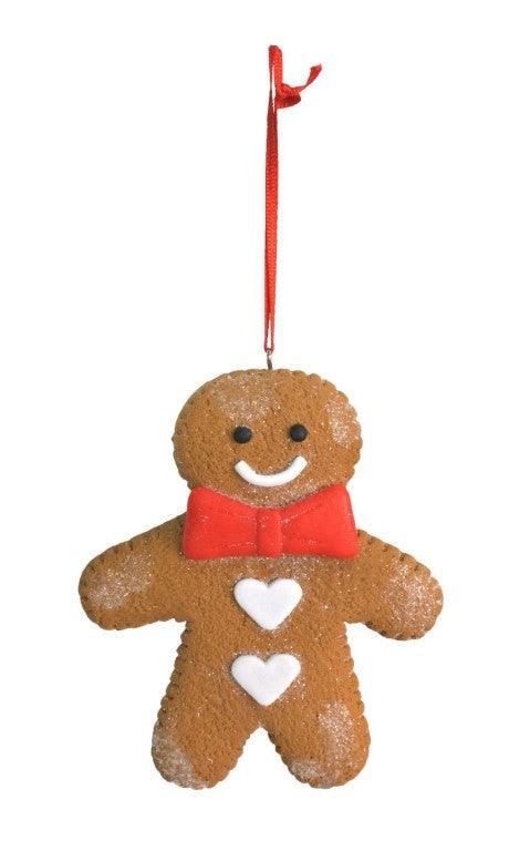 Hanging Deco Gingerbread Man | 11.5 x 9.5cm - Choice Stores