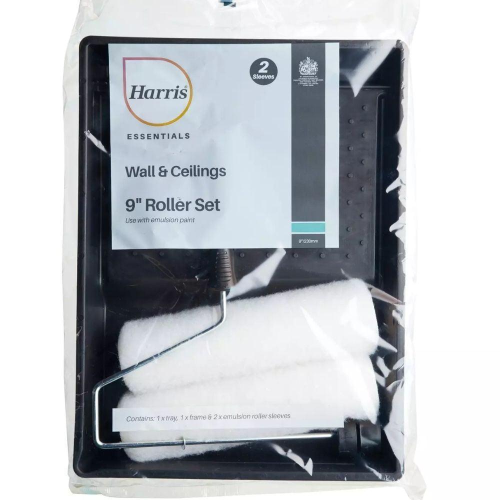 Harris Essentials Walls And Ceilings Twin Sleeve Roller Set | 9in - Choice Stores