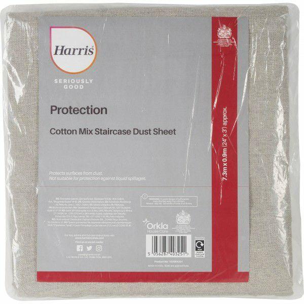 Harris Seriously Good Cotton Stair Dust Sheet | 24in x 3in - Choice Stores