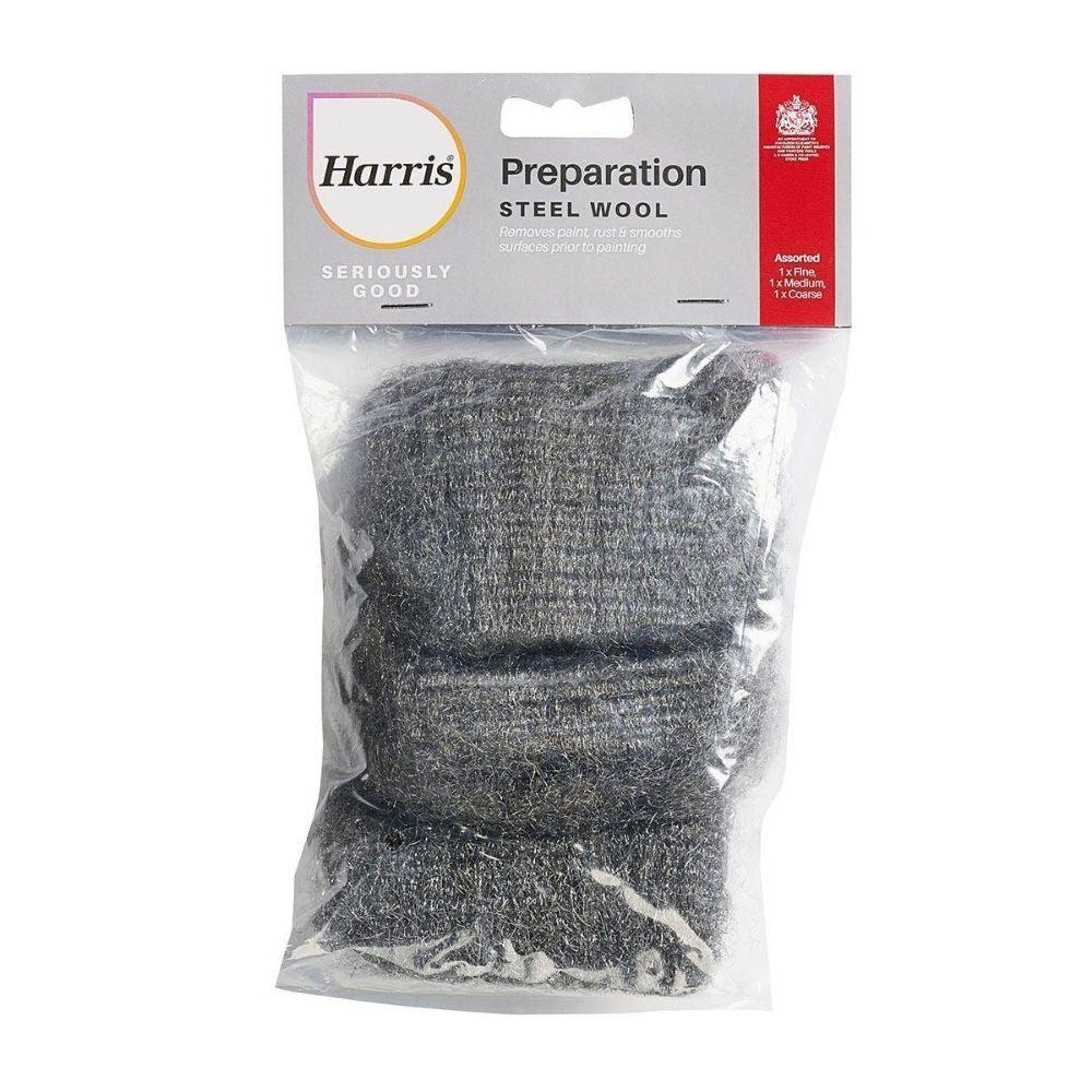 Harris Seriously Good Preperation Steel Wool | Pack of 3 - Choice Stores