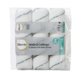 Harris Seriously Good Walls & Ceilings Medium Pile Paint Roller Sleeves| 9in | Pack of 3 - Choice Stores