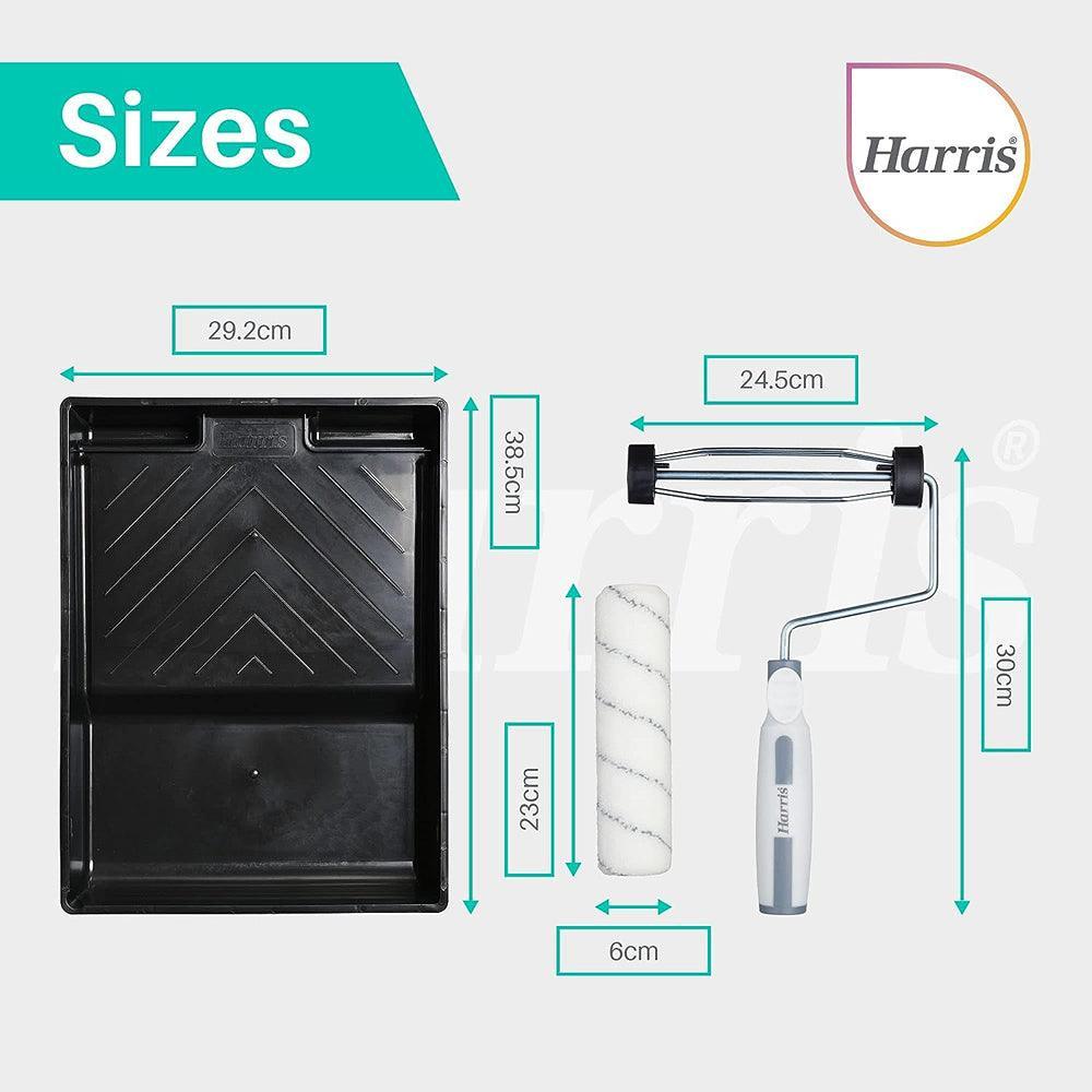 Harris Seriously Good Walls & Ceilings Sleeve Set | 9in| Pack of 4 - Choice Stores