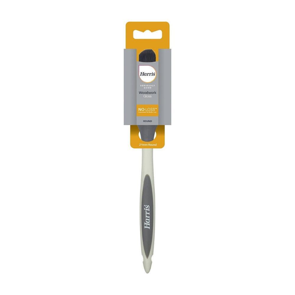 Harris Seriously Good Woodwork Gloss Round Paint Brush | 21mm - Choice Stores