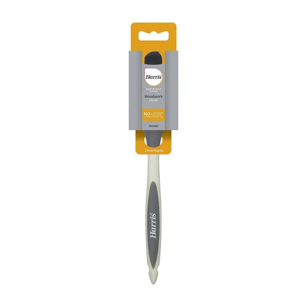 Harris Seriously Good Woodwork Gloss Round Paint Brush | 21mm - Choice Stores