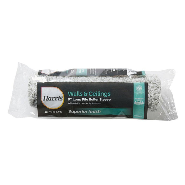 Harris Ultimate Walls & Ceilings Long Pile Painter Roller Sleeve | 9in - Choice Stores