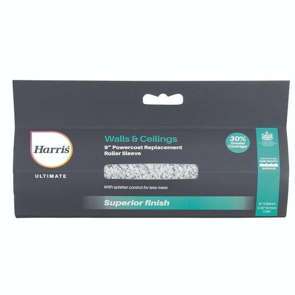 Harris Ultimate Walls & Ceilings Powercoat Medium Pile Roller Sleeve | 9in - Choice Stores
