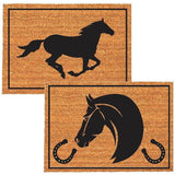 Home & Garden Coir Mat Horse | Assorted Designs | 40 x 60cm - Choice Stores