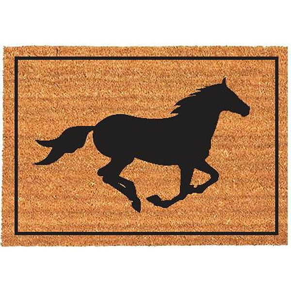 Home & Garden Coir Mat Horse | Assorted Designs | 40 x 60cm - Choice Stores