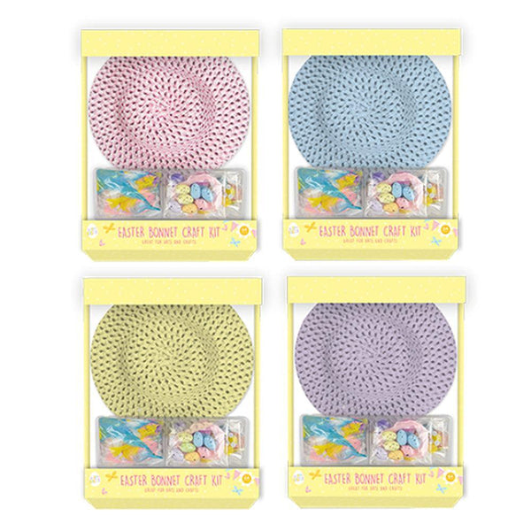 Hoppy Easter Bonnet Craft Kit | 64 Piece Set - Choice Stores