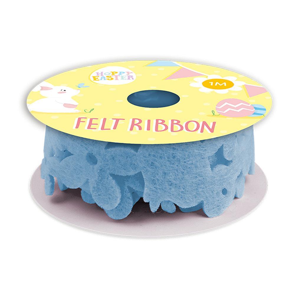 Hoppy Easter Laser Cut Easter Themed Felt Ribbon - Choice Stores
