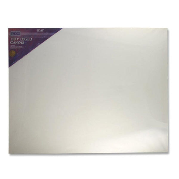 Icon Deep Edged Canvas | Suitable for Oil & Acrylic | 30 x 40in - Choice Stores