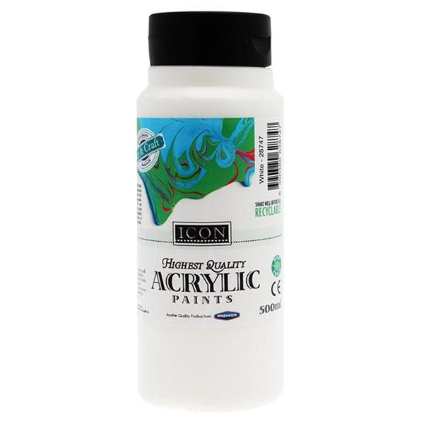 Icon High Quality Acrylic Paint | 500ml - Choice Stores