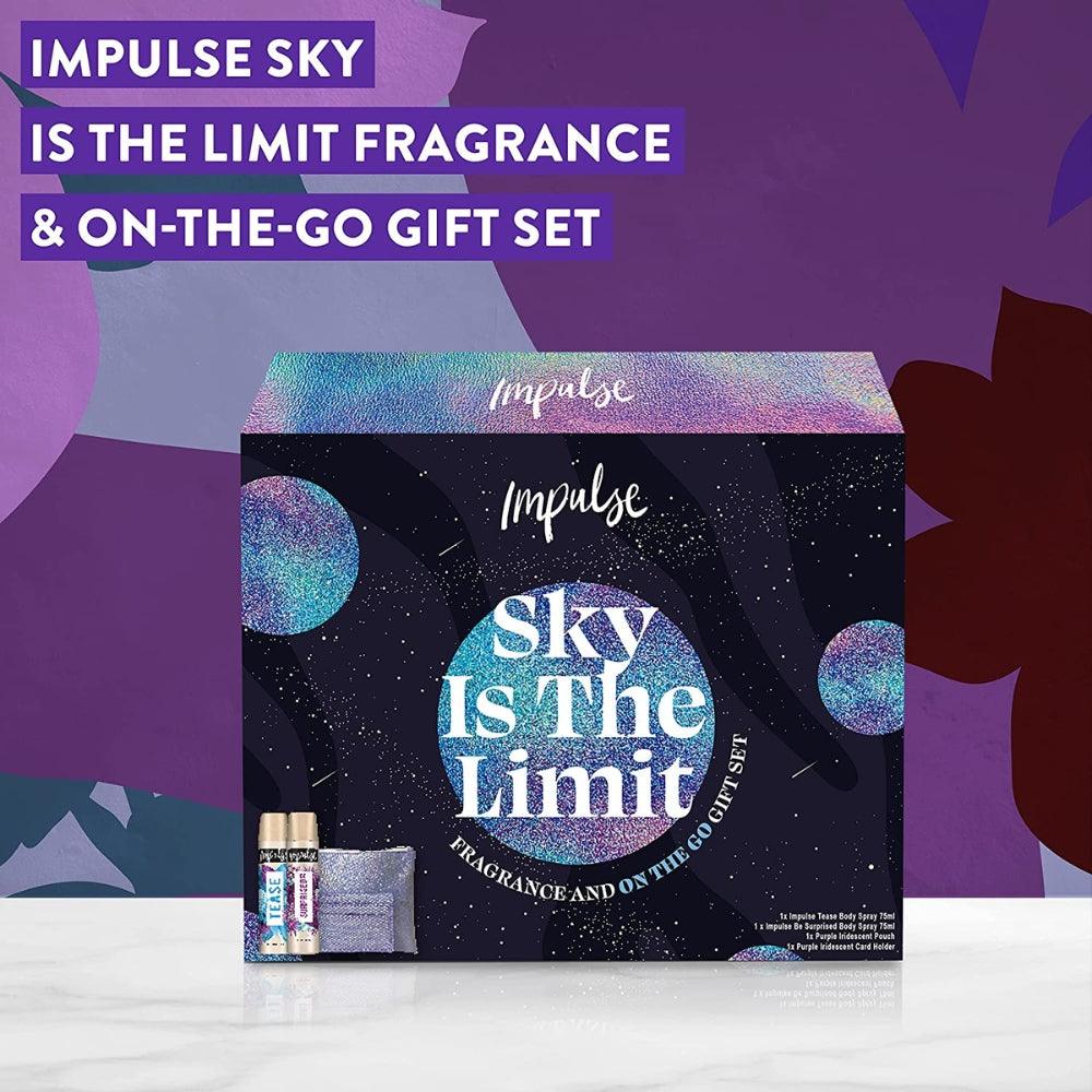 Impulse Sky Is The Limit Body Fragrance Gift Set &amp; Makeup Bag - Choice Stores