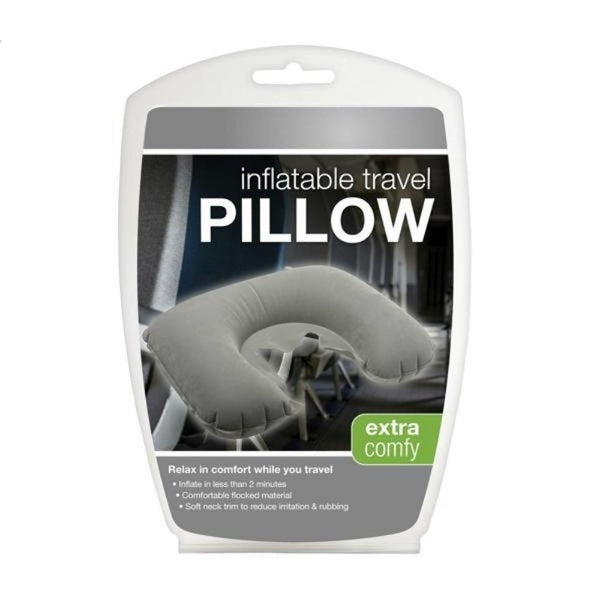 Inflatable Travel Neck Pillow | Extra Comfy & Easy Storage - Choice Stores