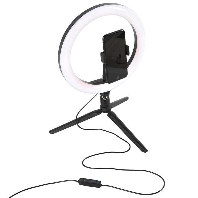 Intempo | Sync Desktop Selfie Light Ring Stand with Phone Holder - Choice Stores
